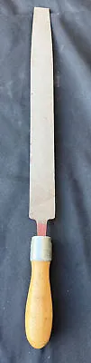 Vintage Simonds Nucut USA File Rasp Mill BD 16.25  Shur Grip Wooden Handle • $5.96