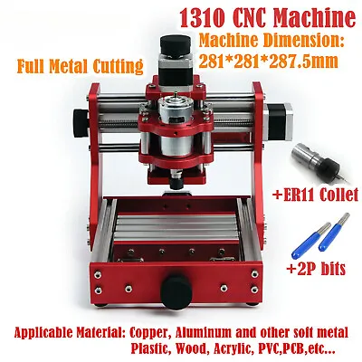 1310 Mini Laser Machine CNC Router Wood PVC Full-Metal Milling Cutting Engraving • $569