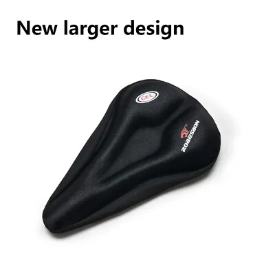 Bike Bicycle Cycle Comfort Gel Pad Cushion Upgraded Cover For MTB Saddle Seat • $10.99