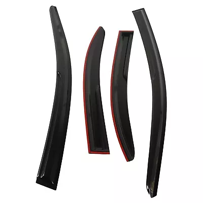 Window Vent Visors Rain Guard Shade & Wind Deflector For 08-17 Mitsubishi Lancer • $30.99