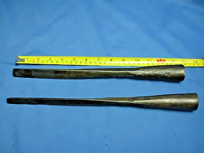 £58 • Buy Vintage Pair Of Bruz Corner Chisels 3/4  And 1/2  By 14.1/4  Long