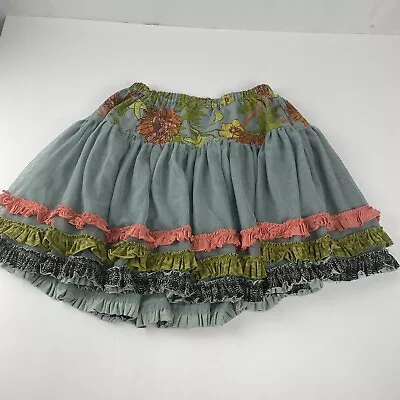 Matilda Jane Girls 12 Field Trip Jessie Tutu Ruffle Skirt Floral • $11.99