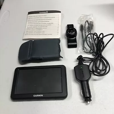 Garmin Nuvi 5  50LM Navigator With Car Mount Charger Bundle - Tested And Working • $13.50