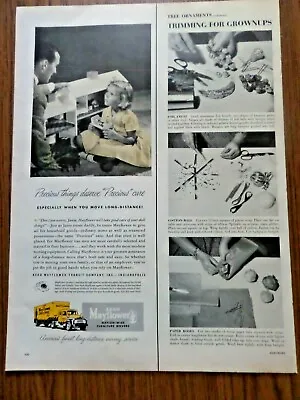 1956 Mayflower Warehouses Transit Movers Ad Precious Things Deserve Care • $2