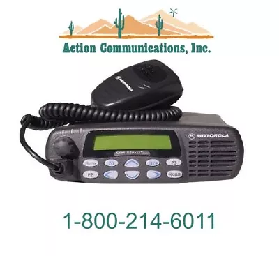 New Motorola Cdm1550ls+ Vhf 136-174 Mhz 25 Watt 160 Ch Mobile Radio  • $544.50