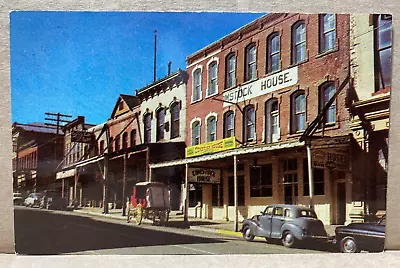 Comstock House Hotel Virginia City Nevada Chrome Postcard 425 • $4.60