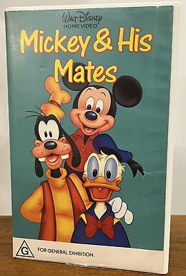 Mickey & His Mates Disney VHS Video Tape Rare Big Box • $19