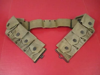 WWI US Army M1917 Cartridge Belt For M1903 Springfield Rifle - Mills - Very NICE • $119.99