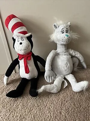 $4.99 • Buy Dr.Seuss Cat In The Hat And Natch 20” Plush