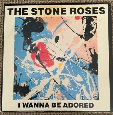 Stone Roses I Wanna Be Adored 12” Translucent US Vinyl  • £50