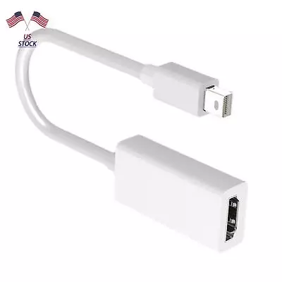 Mini DP Thunderbolt To HDMI Cable Adapter 30hz 4K For MacBook Air/Pro Lenovo X1 • $11.99