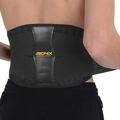 £7.99 • Buy Lower Back Support Belt Adjustable For Pain Relief Men Women Breathable Brace