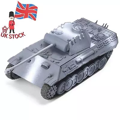 1:72 German Leopard A Type Tank Vehicle Military Model Unassembled Kit Deco/Gift • £14.51