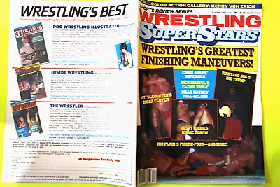 Wrestling Magazine Super Stars Summer 85 Special $4.97 LAST ONE! • $4.97
