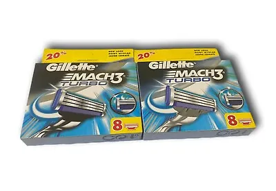 Mach 3 Replacement Turbo Blades 16 Counts Free Shipping • $21.99