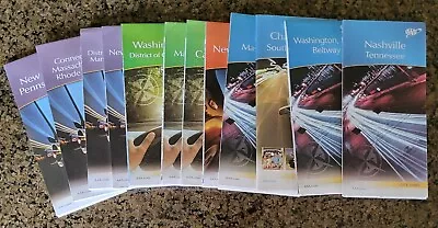 AAA Maps Lot Of 12 Road Maps  2021 - 2022 ; Great For Planning Crafting Etc. • $10