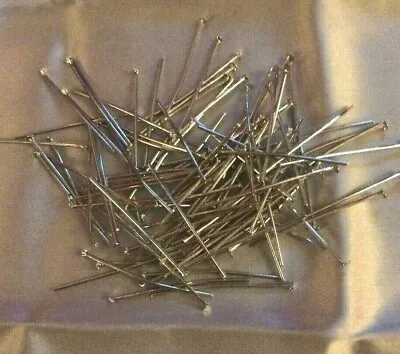 *sale* 200 Iron Platinum Colour Head Pins 30mm - Findings For Jewellery Making  • £2.80