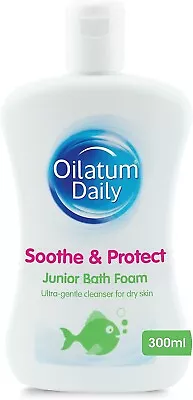 £5.59 • Buy Oilatum Daily Junior Bath Foam For Dry Skin, 300 Ml