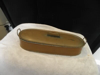 $99.75 • Buy Vintage Copper Fish Poacher, Marked