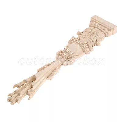 $17.25 • Buy Furniture Cabinet Table Stigma Column Woodcarving Decal Applique Exquisite Decor