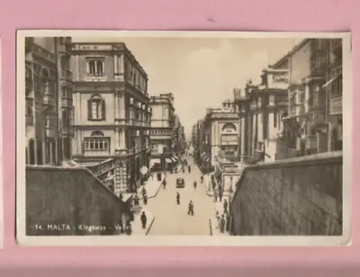 £2.99 • Buy Malta - Kingsway, Valletta, Self Government 1947 Postcard