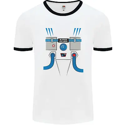 Astronaut Fancy Dress Costume Mens Ringer T-Shirt • £8.99