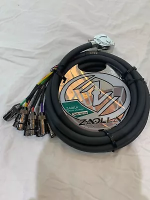 Zaolla Silverline - 415MF 4 Female And 4 Male XLR To DB25 Snake ZAES - 15Ft • $750