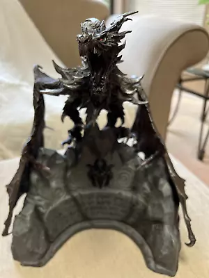 Elder Scrolls V: Skyrim Collector's Edition Dragon Statue Alduin With Base • $45.50