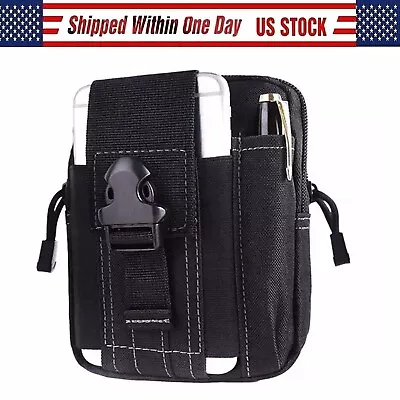Tactical Pouch Belt Waist Bag Military Cell Phone Holster Case For Phone • $7.95