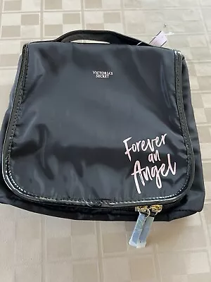 NWT Victoria's Secret Hanging Travel Case Bag Zip “Forever An Angel” 9.5” X 9” • $56.42