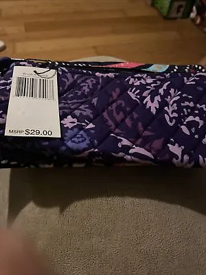 Vera Bradley Brush And Pencil Bag Case Pouch  NWT • $24.30