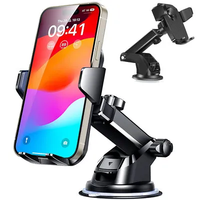 Car Phone Mount 360° Universal Car Cell Phone Holder Stand Windshield Dashboard • $10.99