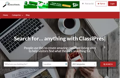 Make Money Great Classifieds Website + Free Hosting With SSL • $12