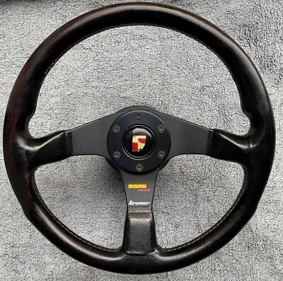 Momo Kremer Racing For Porsche Steering Wheel Rare Racing 911 930 Turbo 3.2 • $1082.05