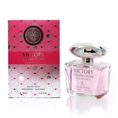 NEW! Victory Glowing Crystal Perfume Couture Collection  3.4oz EDP VERSACE ALIKE • $16.99