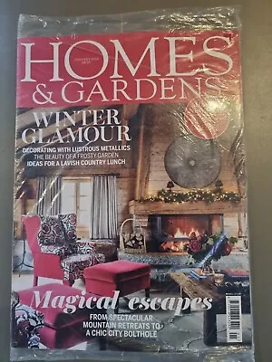 Homes And Gardens Magazine January2018 Interior & Garden Design  • £2.50