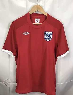 £24.61 • Buy England Football Shirt Red Unbro Large (44) Tailored By Umbro World Cup 2010 (20