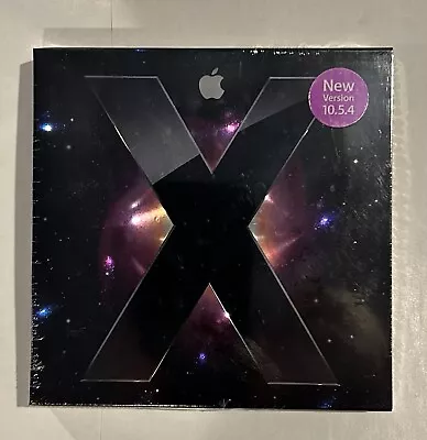 Apple Mac OS X Leopard Version 10.5.4 Retail Pack (NISB PN# MB576Z/A) • $39.99