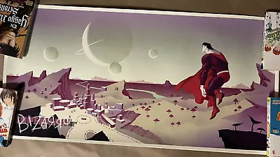 Bizarro Superman The Animated Series Poster Mondo Print Phantom City Creative LE • $299.99