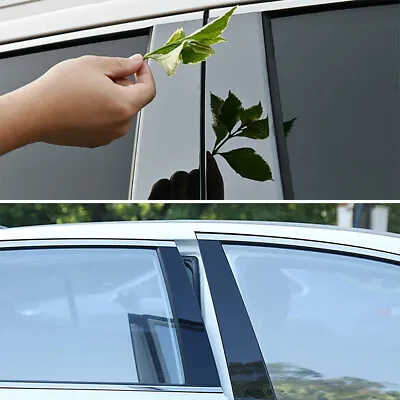 8X Car Pillar Posts Trim Decorative Cover For 2018-2021 Toyota Camry Accessories • $15.19