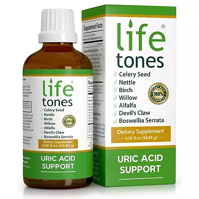 $39.95 • Buy Lifetones Uric Acid Support Liquid Tincture - 3.38 Fl Oz
