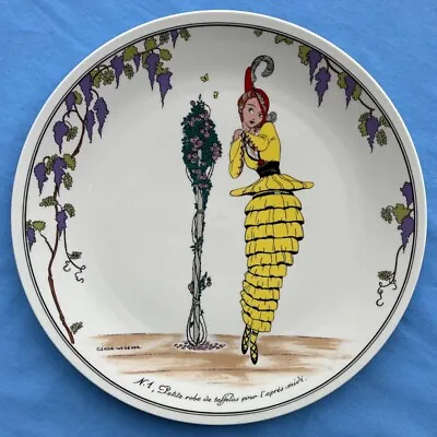 Villeroy & Boch Design 1900 Dinner Plate Design #1 Petite Robe De Taffeta Unused • $29.95