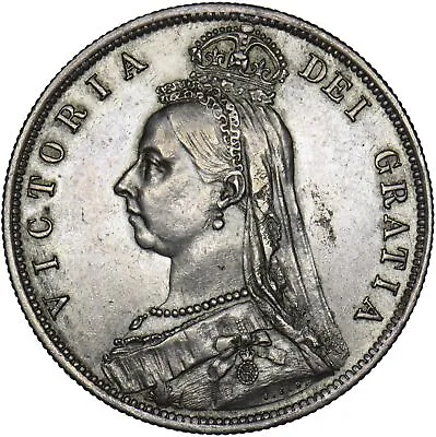 £38 • Buy 1887 Halfcrown - Victoria British Silver Coin - Very Nice