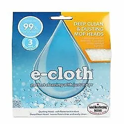 £14.99 • Buy E-Cloth Deep Clean & Dusting Mop Head 2pack X 1