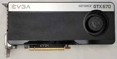 EVGA NVIDIA GeForce GTX 670 2GB GDDR5 Video Graphics Card 02G-P4-2670-KR • $25