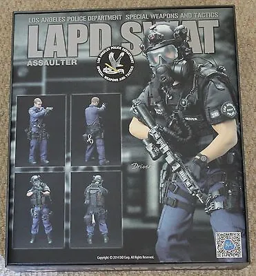 Did Action Figure 1/6 12'' Lapd Swat Driver Boxed Toy  Dragon Cyber Hot Toys • £179