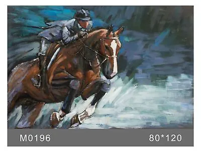 Vintage Universal Statuary Horse Racing Jockey 3d Wall Art Decor Deal • $259