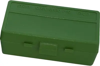 MTM 50 Round Flip-Top Ammo Box 41/44 Cal (Green)  1.75  • $3.55