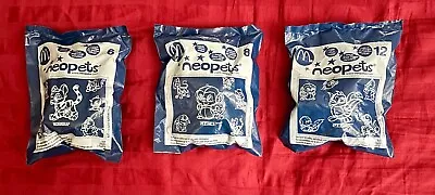 McDonald's 2005 Neopets Happy Meal Toys - Lot Of Three (6 8 12) - NEW • $15.95