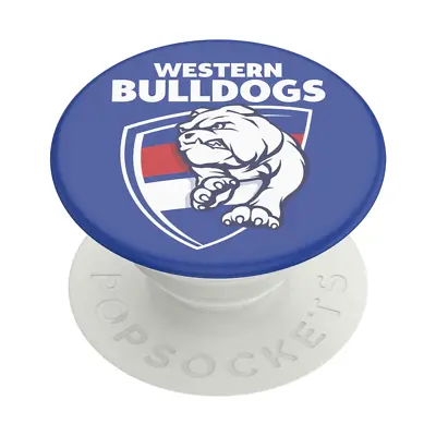$26.95 • Buy PopSockets PopGrip Phone Grip Stand Mount Holder Swap - AFL Western Bulldogs